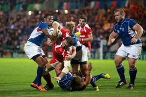 Rugby Union - Rugby World Cup 2015 - Pool C - Namibia v Georgia - Sandy Park